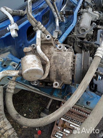 Компрессор кондиционера Кия Рио 2