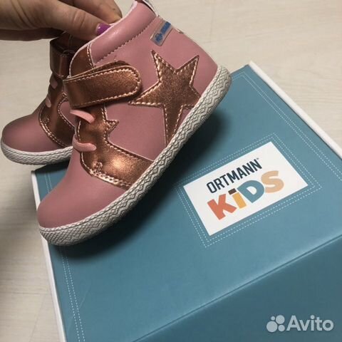 Детские кеды полусапожки 27р. Ortmann