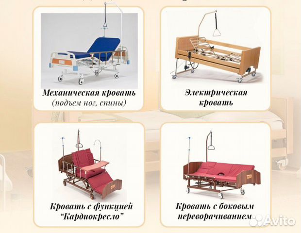 Медицинская функциональная кровать