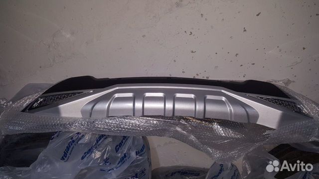 Накладка на задний бампер Hyundai Creta
