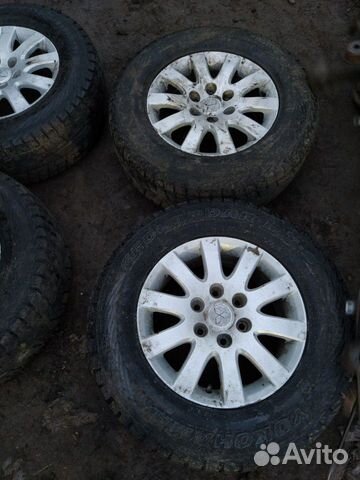 Комплект колес R17 Mitsubishi Pajero 3 4 оригинал