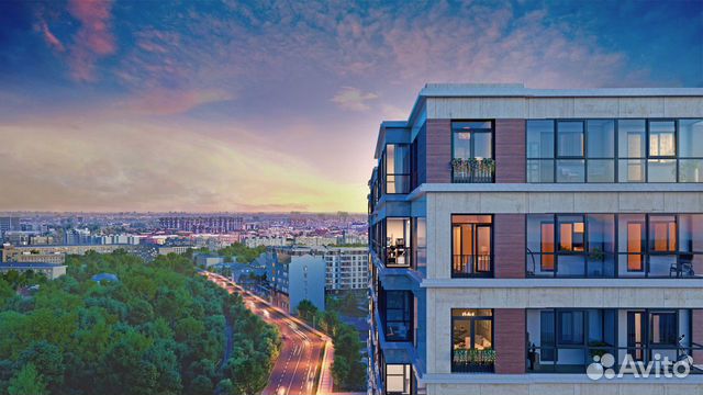 1-к квартира, 44.3 м², 2/12 эт.