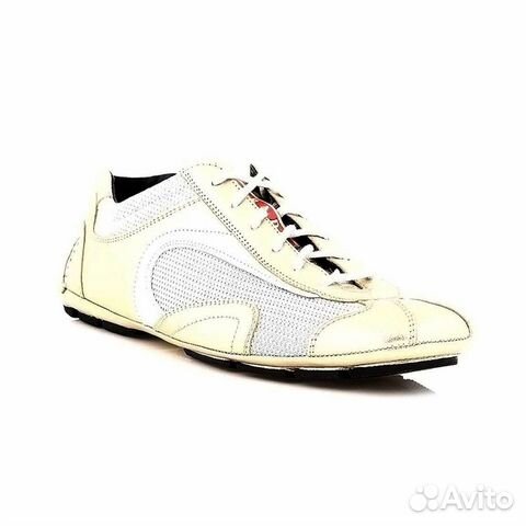 Кроссовки золотистые Prada оригинал 42 размер