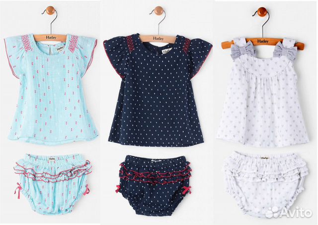 Платья+трусики Hatley (Хэтли) от 9 до 24 мес