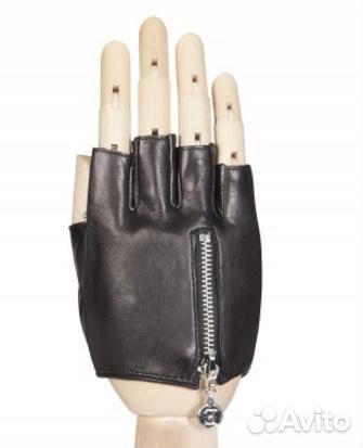 Авто перчатки eleganzza IS107 black/silver р.7,5