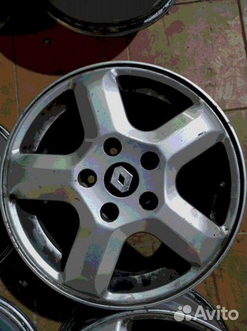 Диски бу литые R16 LU на Renault Диски бу литые R16 LU на Renault