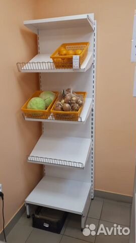 Стеллажи в ассортименте