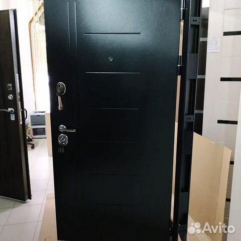 Дверь входная Серебро 10 см