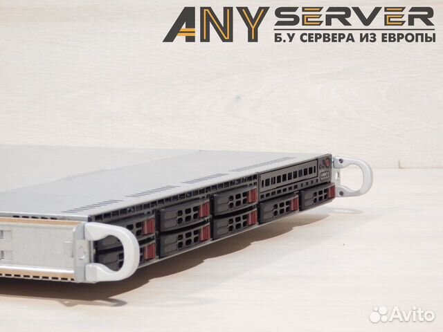 Сервер Supermicro 1027R 2xE5-2667v2 192Gb 8x2.5