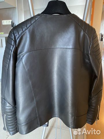 Куртка кожаная Balmain оригинал