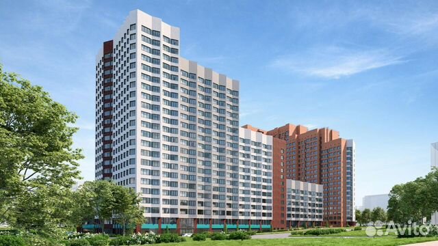 1-к квартира, 35.7 м², 8/21 эт. 1-к квартира, 35.7 м², 8/21 эт.