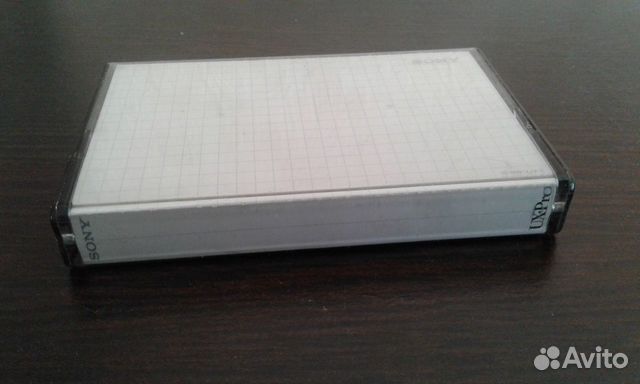 Аудиокассета sony UX-Pro 90 made in france