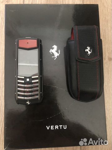 Телефон Vertu Ascent Ti Ferrari Телефон Vertu Ascent Ti Ferrari