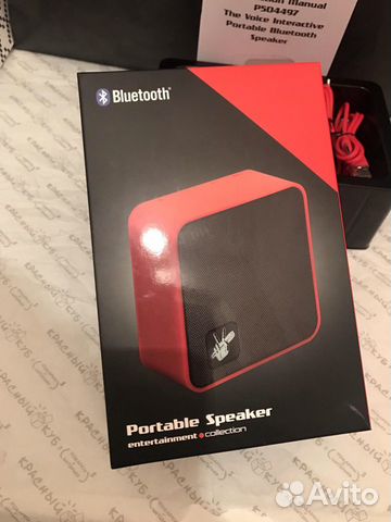 Новая портативная акустика колонка Bluetooth the v