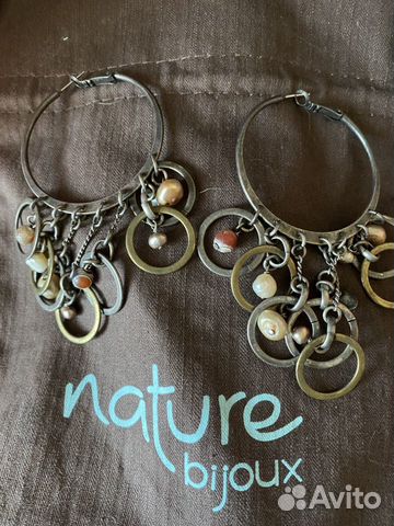 Nature bjoux серьги Франция