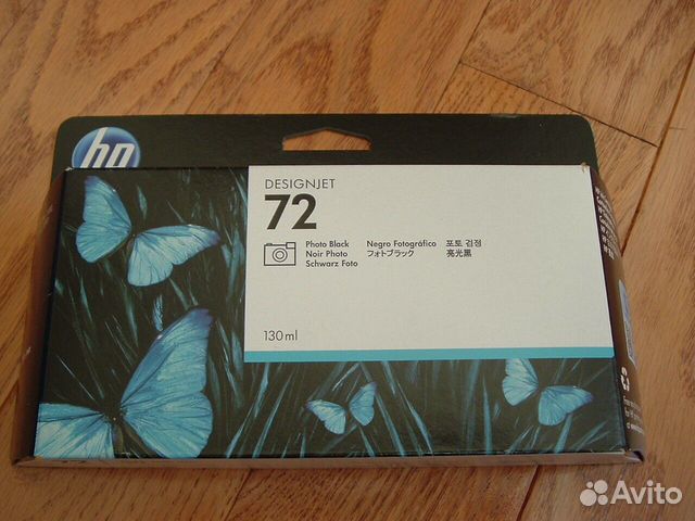 Оригинальный картридж HP C9370A (№72) черный