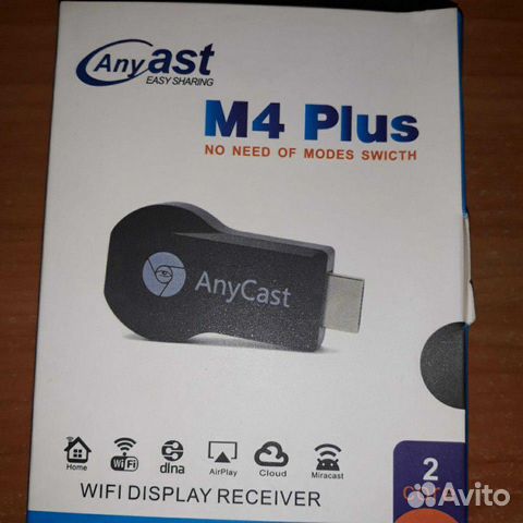 Беспроводной Wi-Fi адаптер Anycast M4 Plus(новый.2