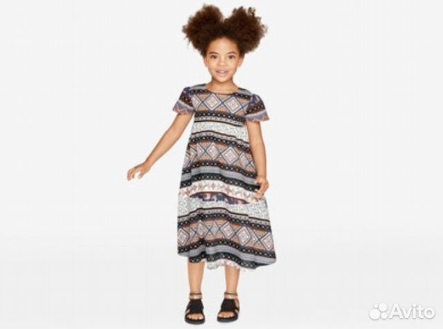 Летнее платье миди