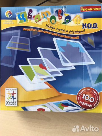 Игра настольная «Цветовой код» Bondibon