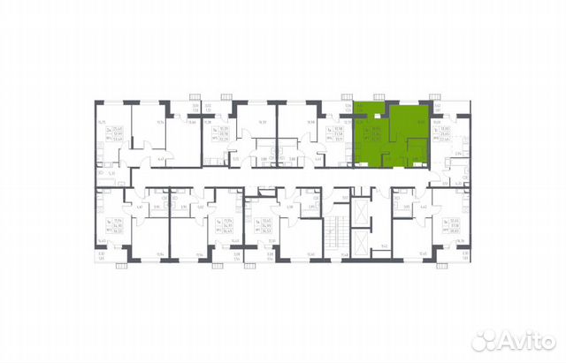 1-к квартира, 32.8 м², 12/13 эт. 1-к квартира, 32.8 м², 12/13 эт.