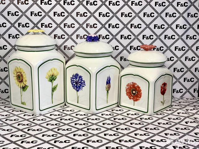 Villeroy & Boch Flora кувшин и банки для хранения