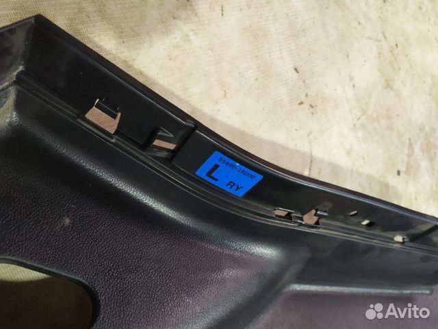 Обшивка стойки задняя левая нижняя Hyundai Solaris Обшивка стойки задняя левая нижняя Hyundai Solaris