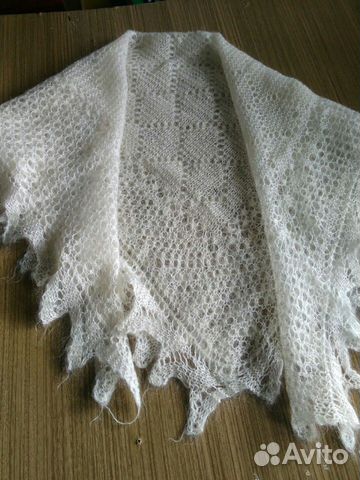 Пуховый платок