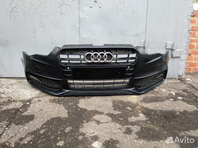 Бампер передний на Audi A5 S-line Бампер передний на Audi A5 S-line