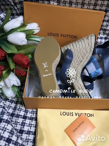 Босоножки Louis Vuitton Starboard (36-40) Босоножки Louis Vuitton Starboard (36-40)