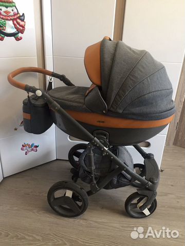 Коляска Adamex monte carbon 3в1 Коляска Adamex monte carbon 3в1