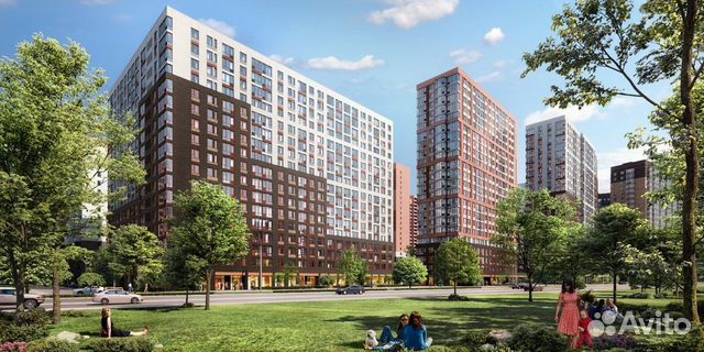 1-к квартира, 32.7 м², 14/22 эт.