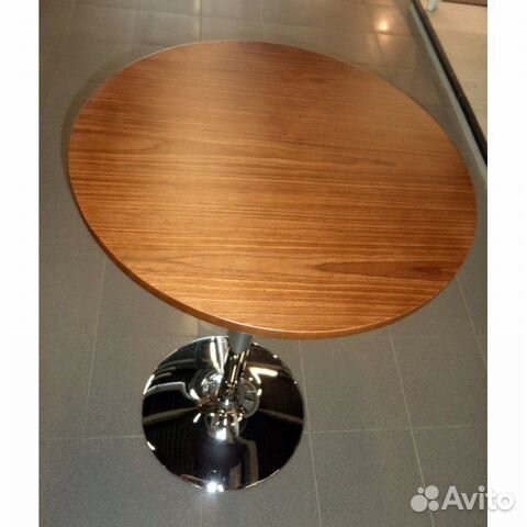 Стол барный JY-1060 белый(кремовый) орех(дерево)