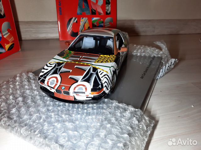 BMW 850csi ART CAR David Hockney 1:18 BMW 850csi ART CAR David Hockney 1:18