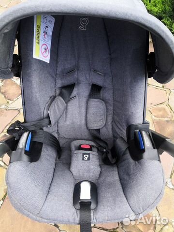 Doona оригинал серая + дождевик и сумка Doona оригинал серая + дождевик и сумка