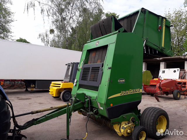 Рулонный пресс-подборщик John Deere сетка шпагат