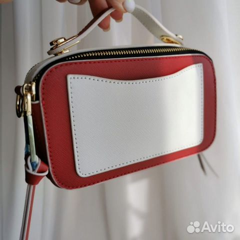 Новая женская сумка Marc Jacobs Snapshot красная Новая женская сумка Marc Jacobs Snapshot красная