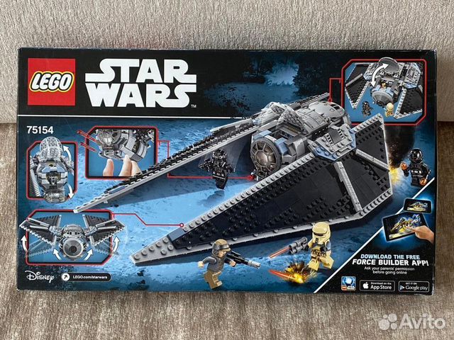Lego Star Wars 75154 сид-истребитель. Новый