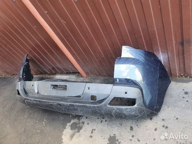 Бампер задний в сборе пежо 3008