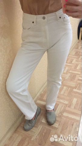 Levi’s джинсы белые