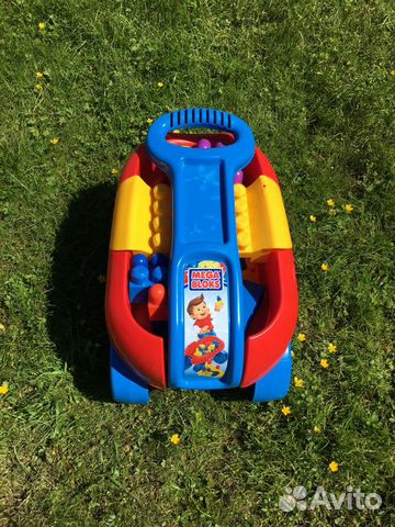 Mega blocks конструктор в тележке бу