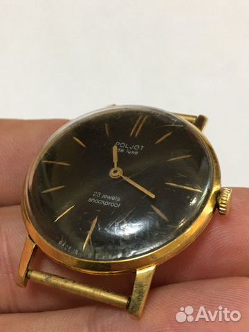 Часы наручные. Poljot/Полёт. De luxe. СССР Часы наручные. Poljot/Полёт. De luxe. СССР