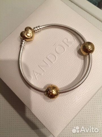 Шармы-клипсы Pandora Shine 2 шт Оригинал Шармы-клипсы Pandora Shine 2 шт Оригинал