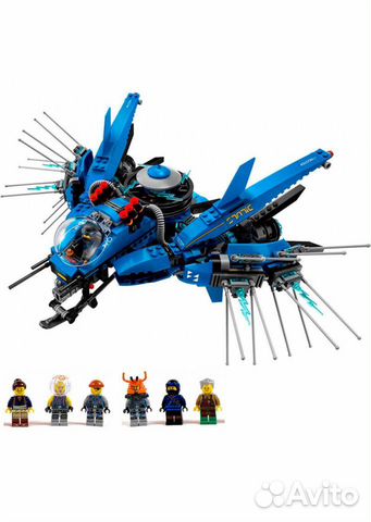 Конструктор Ninja Самолет-молния Джея 06050