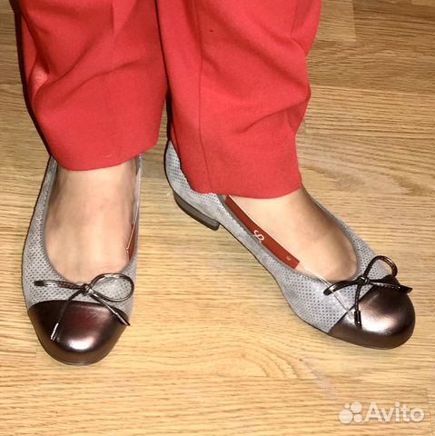 Женские кожаные балетки Женские кожаные балетки