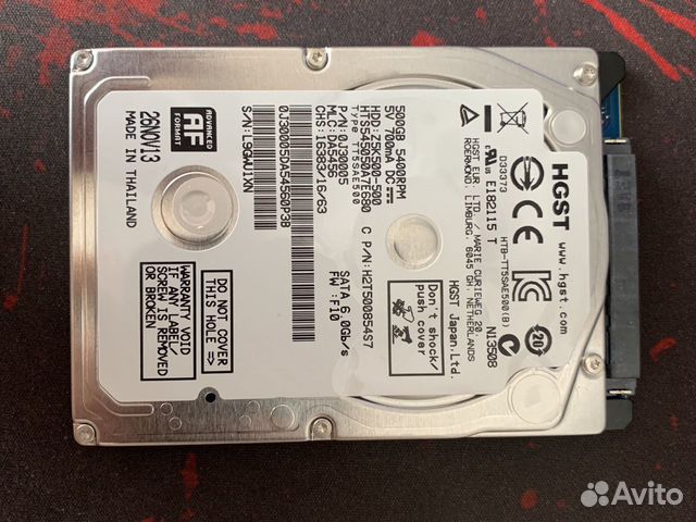 Жесткий диск hgst 500gb
