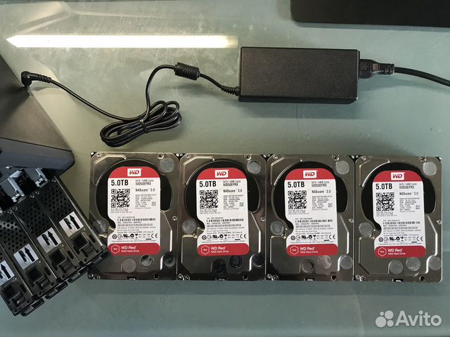 NAS Сервер WD My cloud ex4 с дисками WD50efrx