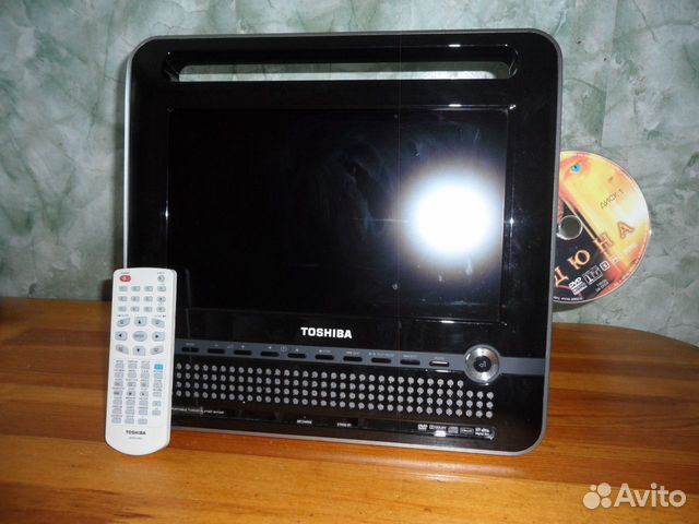 Портативный тв-двд проигрыватель toshiba SD-P120 Портативный тв-двд проигрыватель toshiba SD-P120