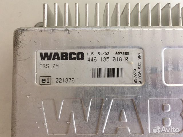 Блок управления ABS/EBS Wabco 4461350180 Блок управления ABS/EBS Wabco 4461350180