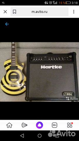 Комбо усилитель, Hartke Gt60 Комбо усилитель, Hartke Gt60