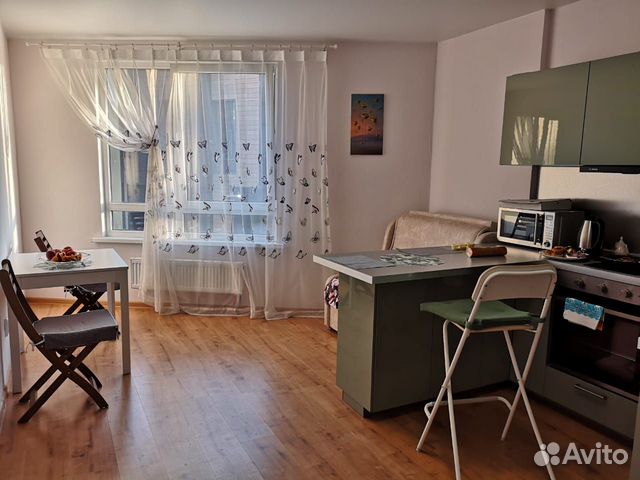 

1-к. квартира, 52 м², 2 кровати